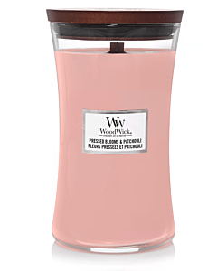 Woodwick Pressed Blooms & Patchouli - Large Jar